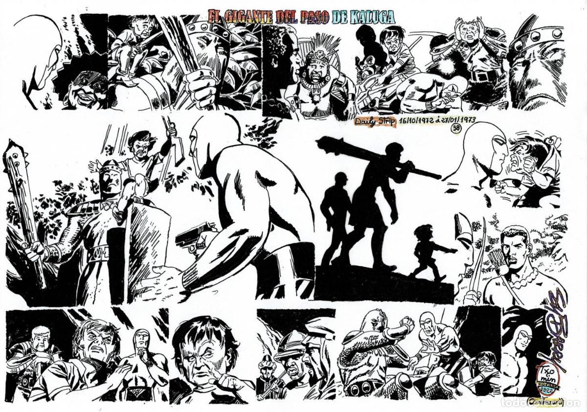 C&oacute;mics: Poster DIN 4 numero 1451: The Phantom-El Fantasma: El gigante del paso de Kaluga - NULL