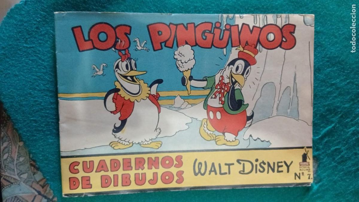 C&oacute;mics: Cuadernos de dibujos Walt Disney 7, Molino en perfecto estado Bolsa JJ