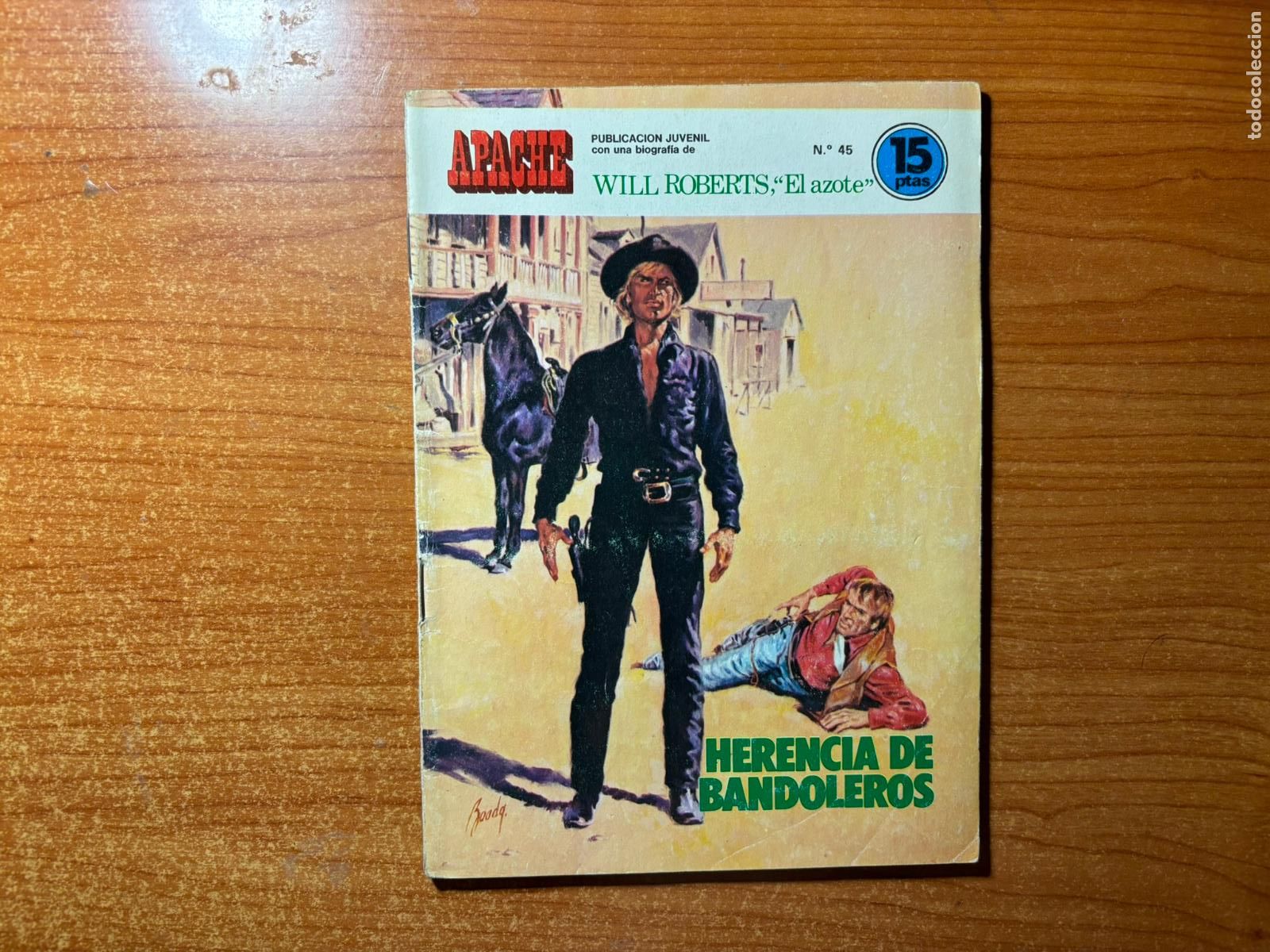 C&oacute;mics: APACHE N&ordm; 45 EDITORIAL ANCEO 1975