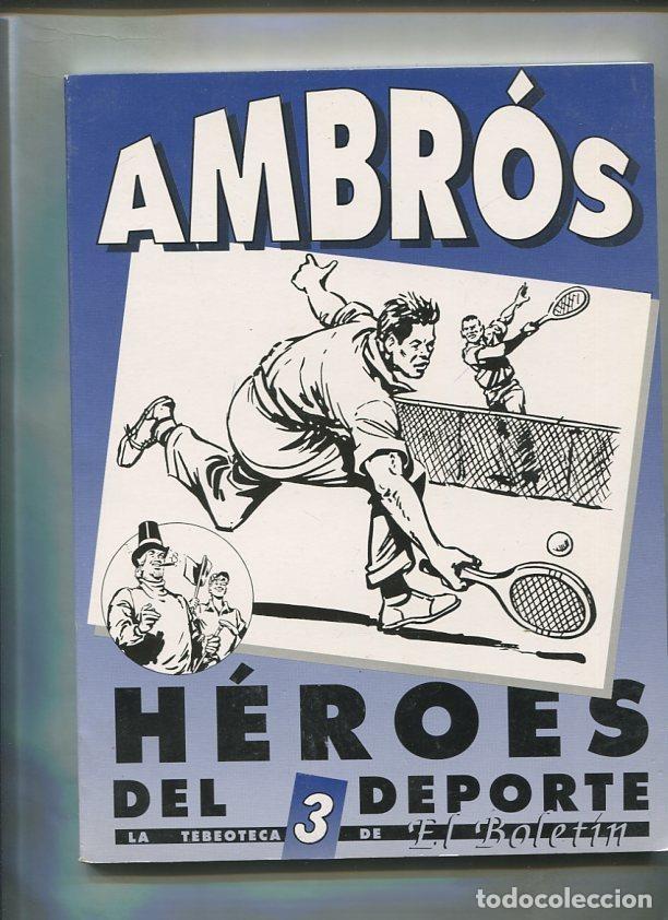 C&oacute;mics: Heroes del Deporte de Ambros numero 3 (con precinto original) - Ambros