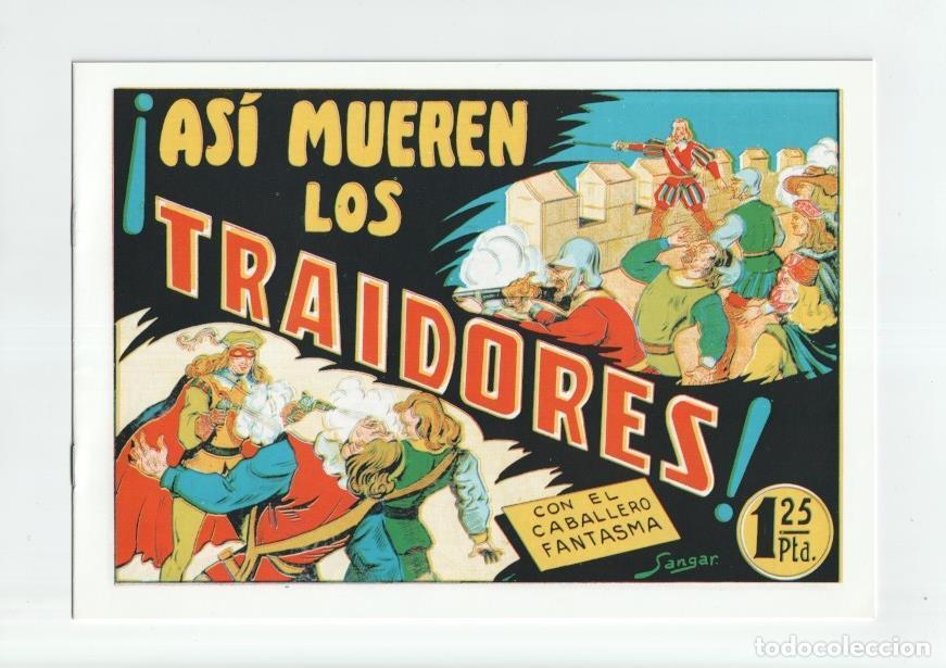 C&oacute;mics: El Caballero Fantasma de Sangar facsimil numero 07: Asi mueren los traidores - Sangar