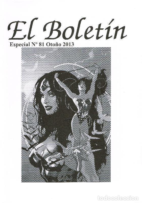 Comics: El Boletin Especial numero 081: Wonder Woman - Carlos Gonzalez-Manuel Lopez
