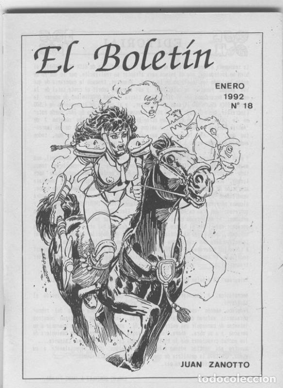 Comics: El Boletin trimestral numero 018: Juan Zanotto - Carlos-Tere