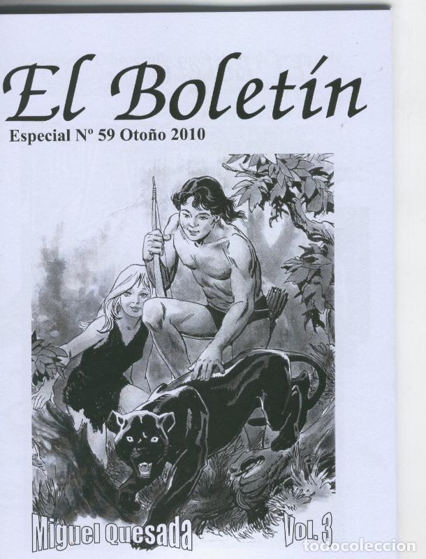 Comics: Fanzine: El Boletin Especial numero 059: Miguel Quesada volumen 3 - Carlos Gonzalez y Agustin Riera