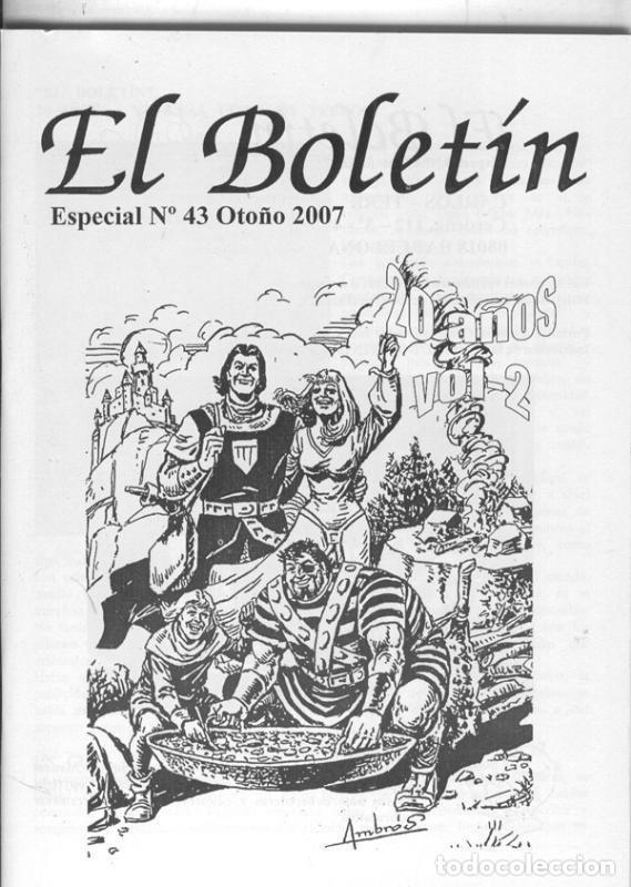Comics: El Boletin Especial numero 043: El Boletin 20 a&ntilde;os volumen 2 - varios