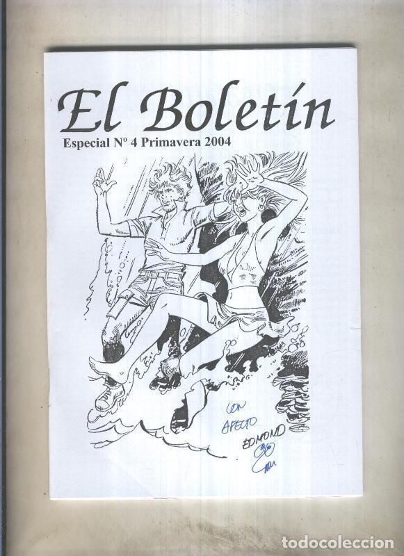 Comics: El Boletin Especial numero 004: Edmond (dedicatoria impersonal de Edmond en cubierta) - Carlos Gonza