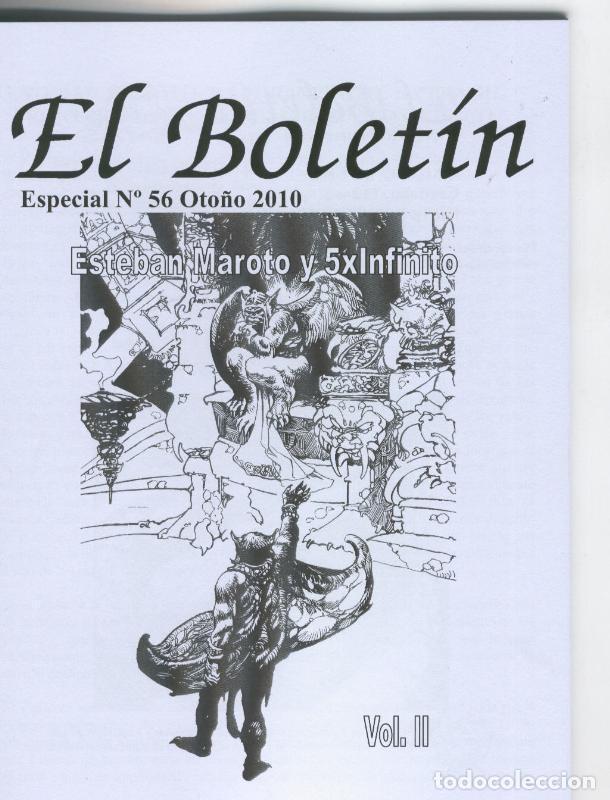 Fumetti: El Boletin Especial numero 056: Esteban Maroto volumen 2 - Carlos Gonzalez y Roberto Hernandez Galle