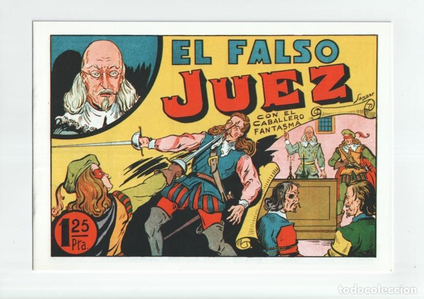 Comics : El Caballero Fantasma de Sangar facsimil numero 08: El falso juez - Sangar
