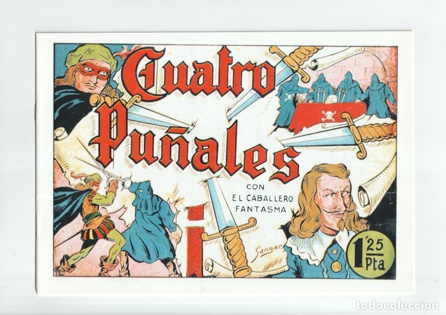 C&oacute;mics: El Caballero Fantasma de Sangar facsimil numero 10: Cuatro pu&ntilde;ales - Sangar