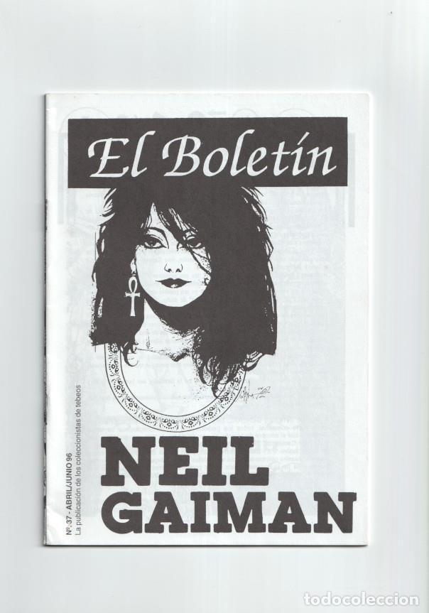 Comics: El Boletin trimestral numero 037: Neil Gaiman - Carlos-Tere