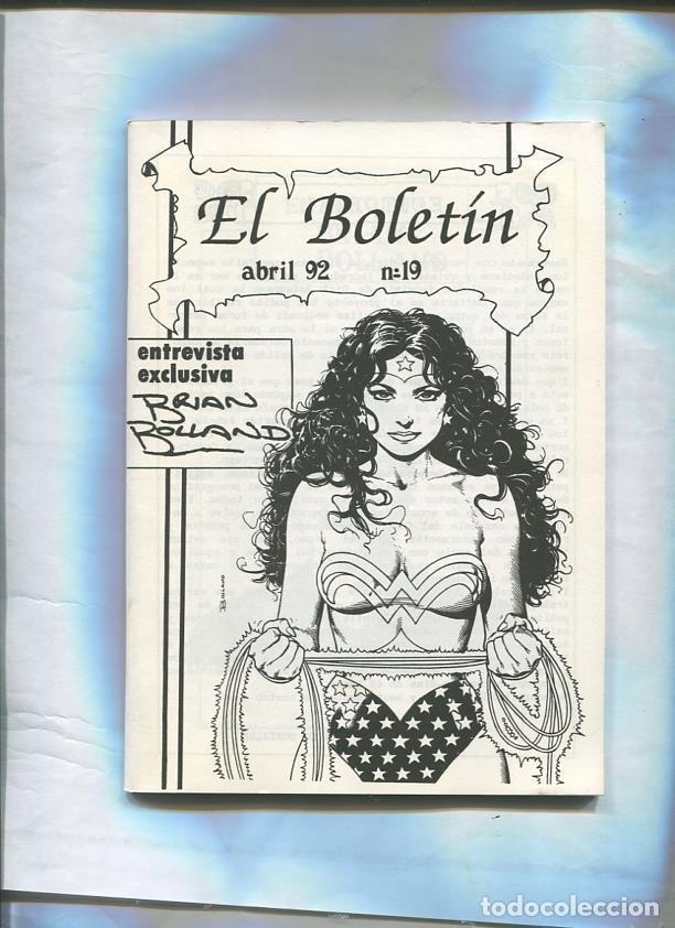 Comics: El Boletin trimestral numero 019: Brian Bolland, portada Wonder Woman - Carlos-Tere