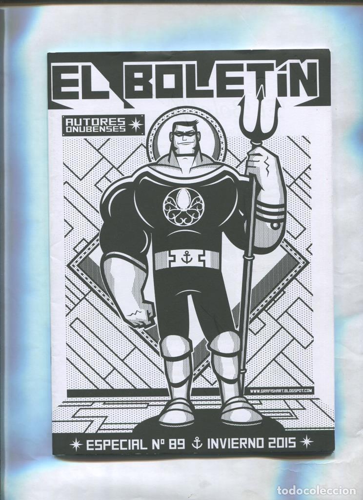 Fumetti: El Boletin Especial numero 089: Autores Onubenses - Manuel Luis Castro Magaz - Carlos Gonzalez
