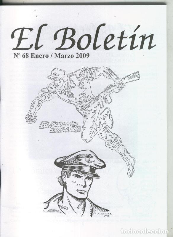 Comics : El Boletin trimestral numero 068: El Capitan Espa&ntilde;a - Carlos Gonzalez-Manuel Lopez