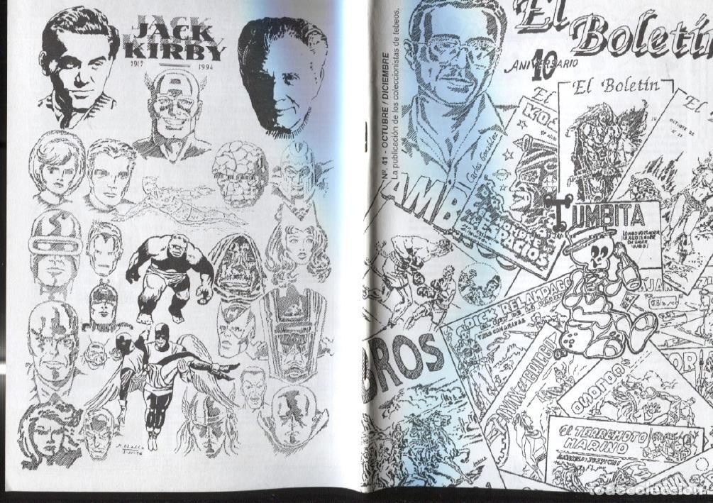 Comics : El Boletin trimestral numero 041: Comicguia el fanzine mas longevo tras el Wendigo - Carlos-Tere