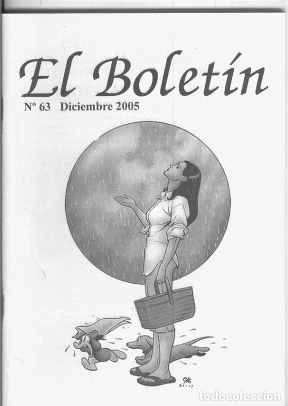 Comics : El Boletin trimestral numero 063 (diciembre 2005): El hijo de las galeras y Liberty Meadows - Carlos