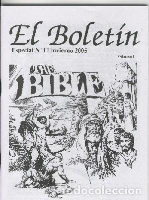 Comics : El Boletin Especial numero 011: La Biblia en los comics, primera parte - Carlos Gonzalez y Agustin R