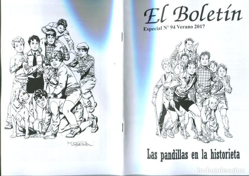 Comics: El Boletin Especial numero 094: Las pandillas en la historieta - Agustin Riera