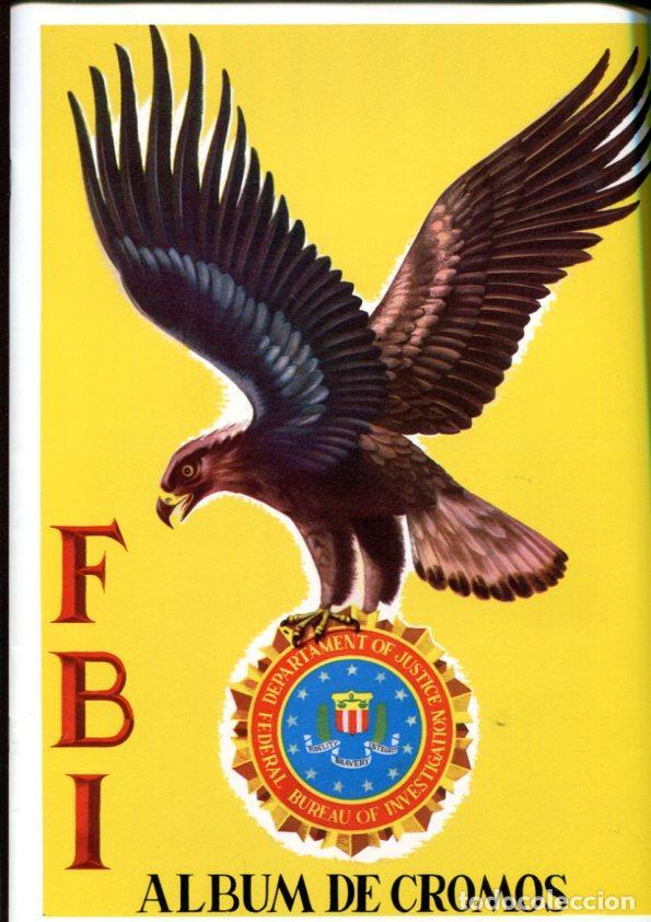 C&oacute;mics: Album de cromos FBI, EDICION FACSIMIL - varios