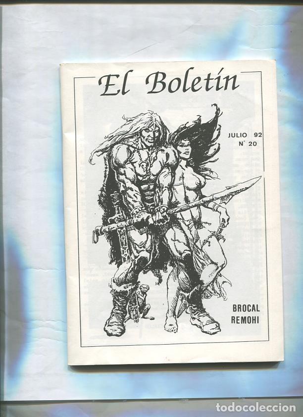 Comics: El Boletin trimestral numero 020: Brocal Remohi (Katan) - Carlos-Tere