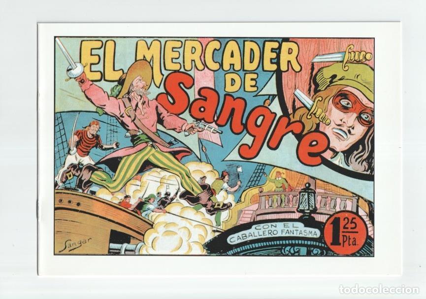 Fumetti: El Caballero Fantasma de Sangar facsimil numero 03: El mercader de sangre - Sangar