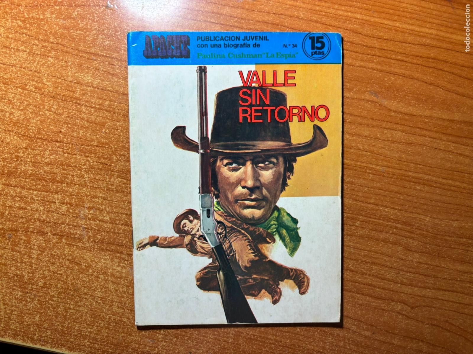 C&oacute;mics: APACHE N&ordm; 34 EDITORIAL ANCEO 1975