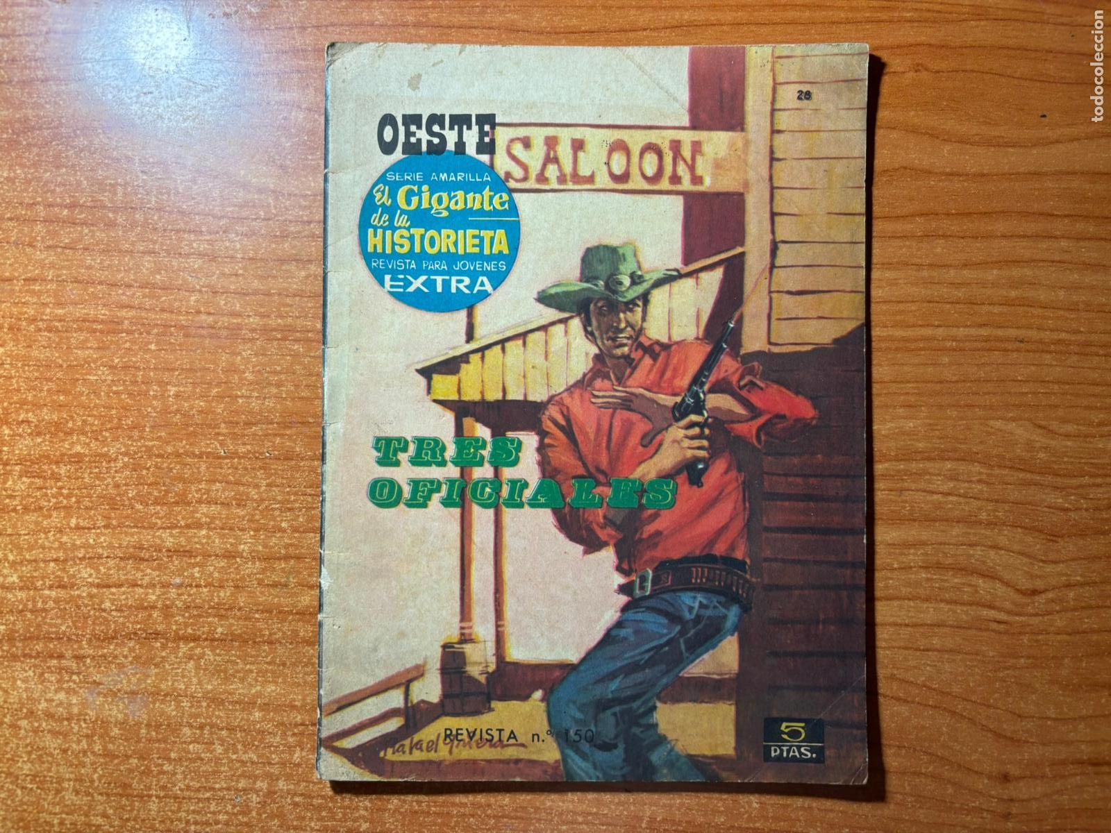 C&oacute;mics: OESTE N&ordm; 28 EL GIGANTE DE LA HISTORIETA SERIE AMARILLA EDITORIAL MANHATTAN