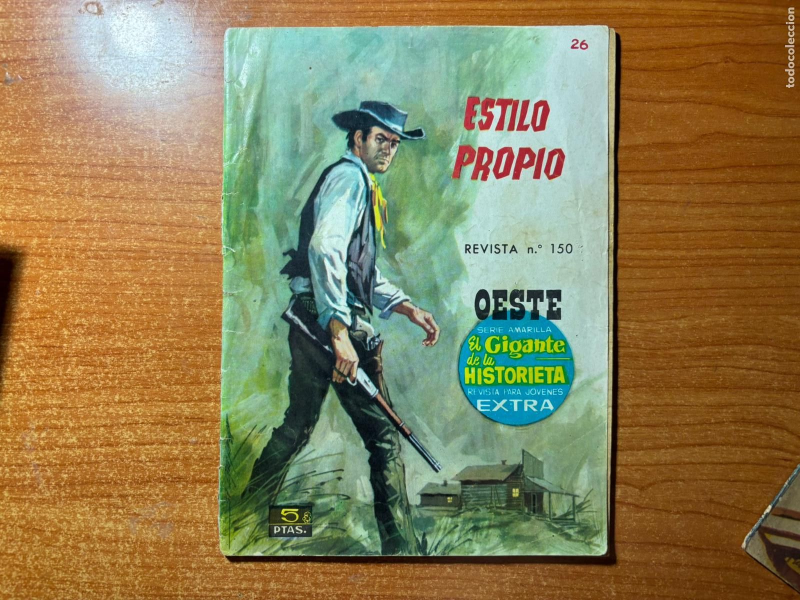 C&oacute;mics: OESTE N&ordm; 26 EL GIGANTE DE LA HISTORIETA SERIE AMARILLA EDITORIAL MANHATTAN