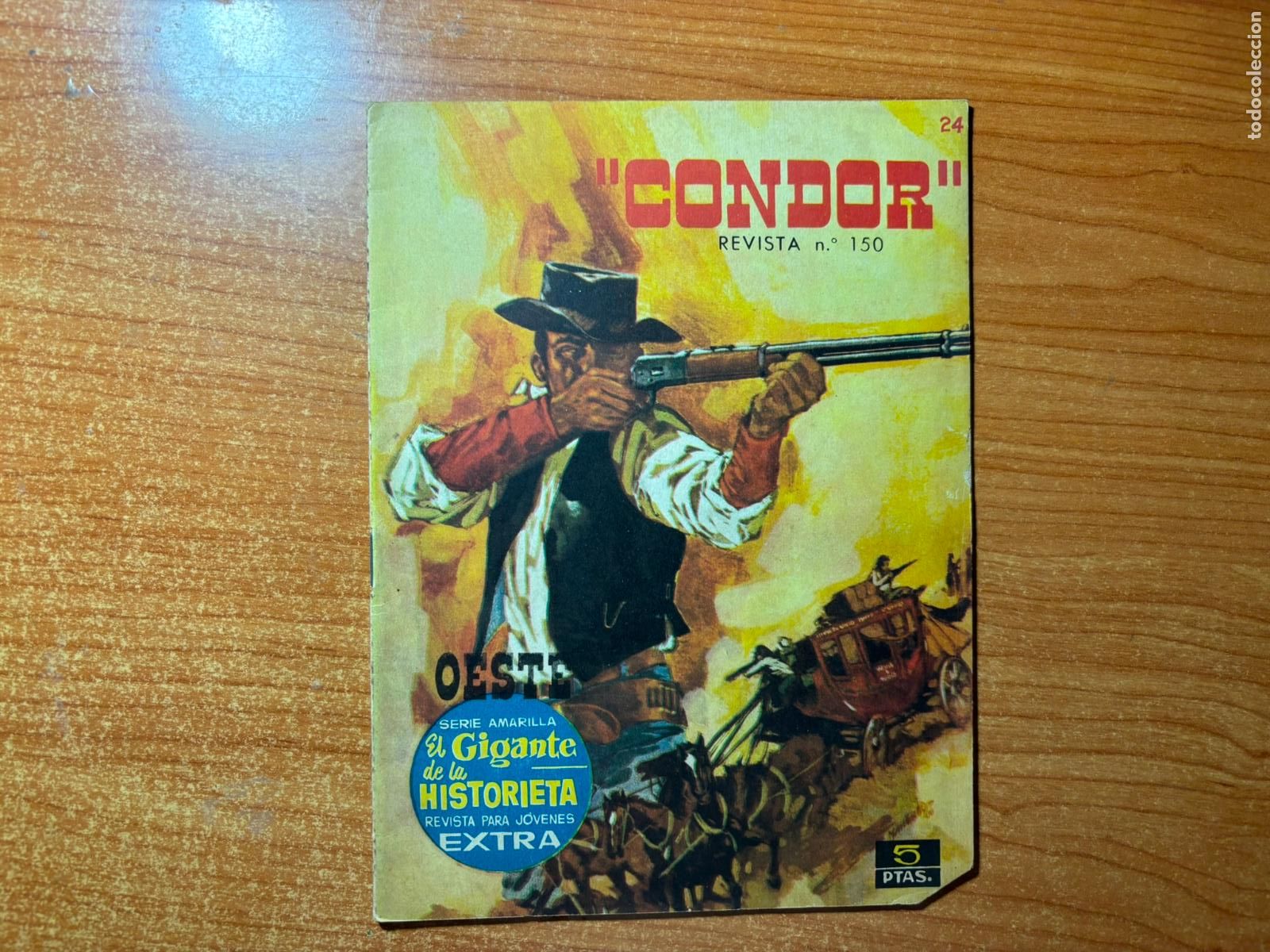 C&oacute;mics: OESTE N&ordm; 24 EL GIGANTE DE LA HISTORIETA SERIE AMARILLA EDITORIAL MANHATTAN