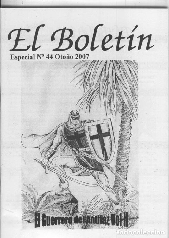Fumetti: El Boletin Especial numero 044: El Guerrero del Antifaz volumen 2 (oto&ntilde;o 2007) - Mariano Bayona-Manu