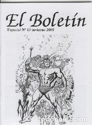 Comics : El Boletin Especial numero 013: Namor el principe del mar (invierno 2005) - Carlos Gonzalez. - Manue