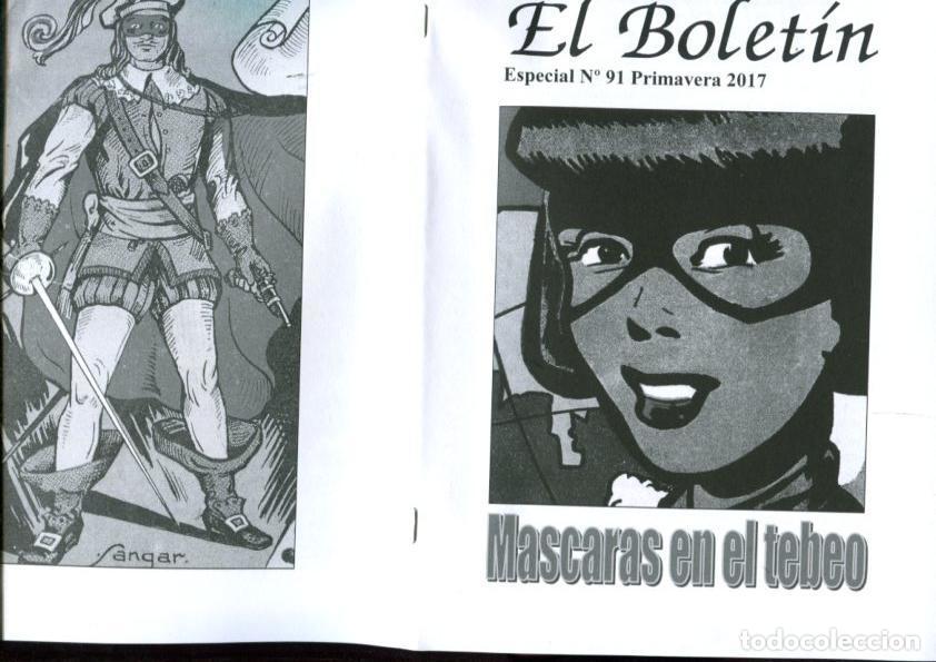 Comics : El Boletin Especial numero 091: Mascaras en el tebeo espa&ntilde;ol - Agustin Riera