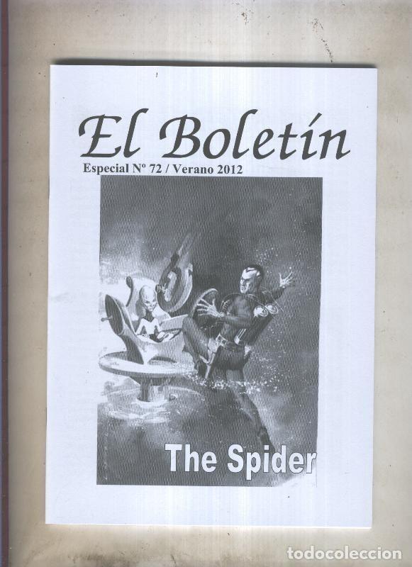 Comics: El Boletin Especial numero 072: The Spider (Flierman) (estudio del personaje) - Roberto Hernandez Ga