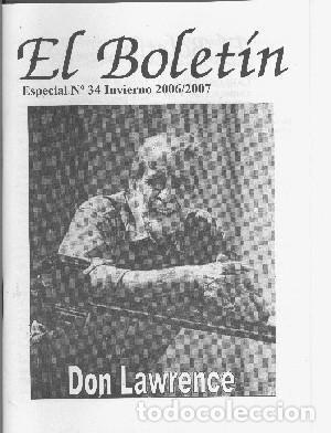 Comics: Fanzine: El Boletin Especial numero 034: Don Lawrence - Roberto Hernandez Gallejones - Carlos Gonzal