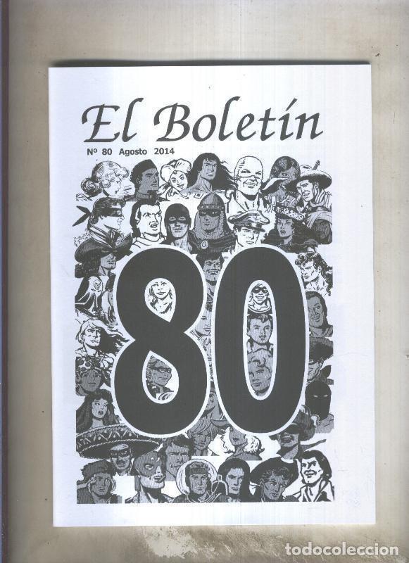 Comics: El Boletin trimestral numero 080 (agosto 2014): Fin de una epoca, indexado de los numeros publicados