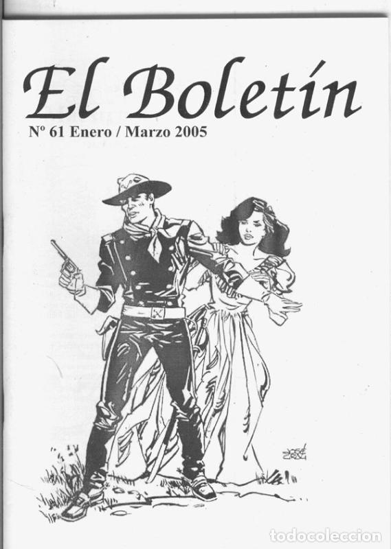 Comics: Fanzine: El Boletin trimestral numero 061 (marzo 2005): Jose Grau - Carlos-Tere