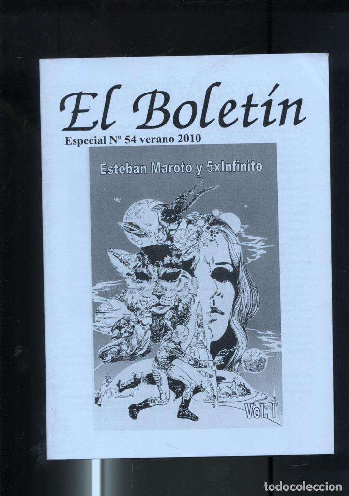 Comics: El Boletin Especial numero 054: Esteban Marono y 5 x Infinito - Roberto Hernandez - Carlos Gonzalez