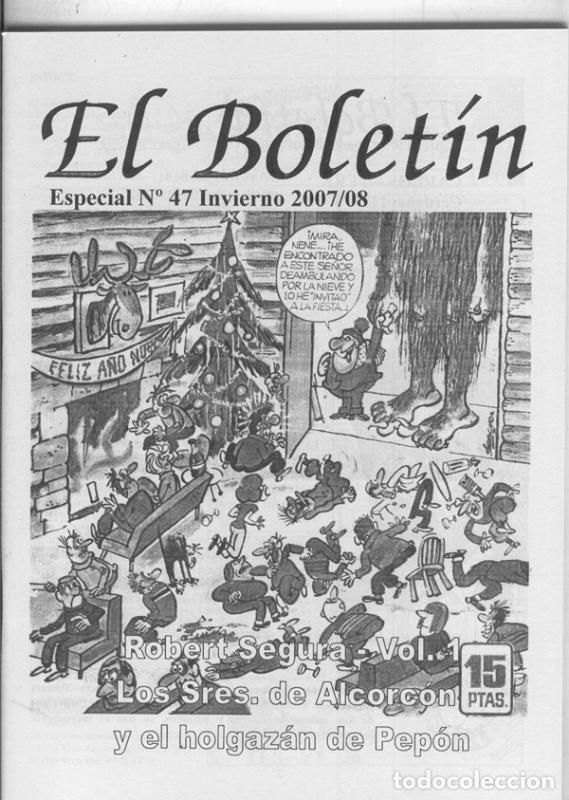 Comics: Fanzine: El Boletin Especial numero 047: Los Sres de Alcorcon - Robert Segura