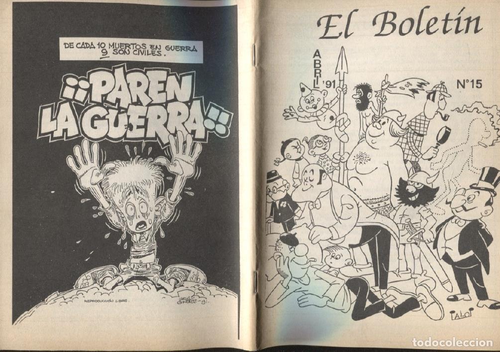 Fumetti: El Boletin trimestral numero 015: Palop (Bartolo el as de los vagos) - Carlos-Tere
