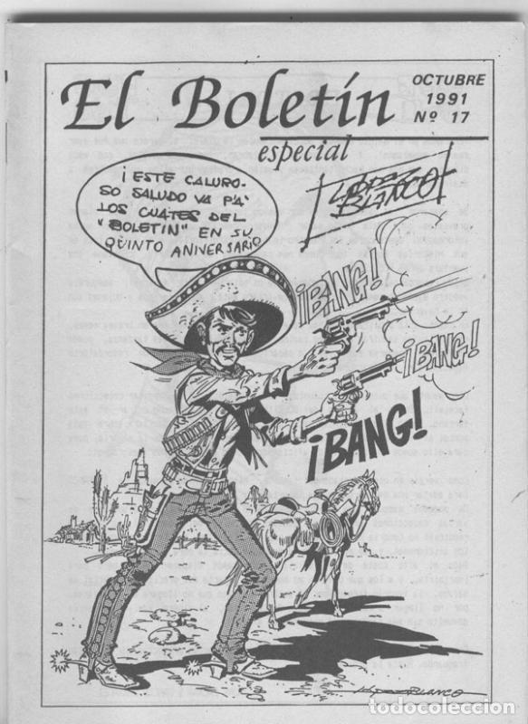 Fumetti: El Boletin trimestral numero 017: Manuel Lopez Blanco (El coloso) - Carlos-Tere