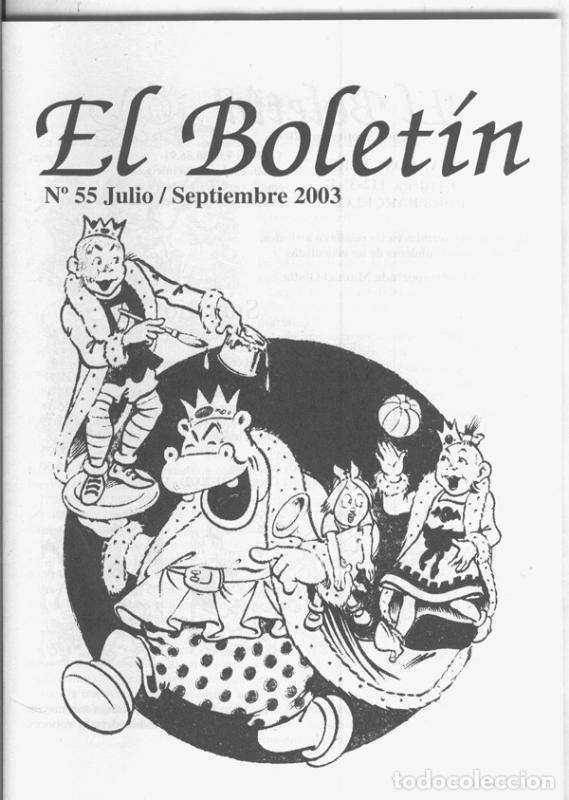 Fumetti: Fanzine: El Boletin trimestral numero 055: Emilio Boix-El Jabato - Carlos-Tere