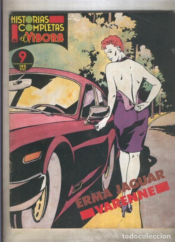 Fumetti: Historias completas de El Vibora numero 09: Erma Jaguar (numerado 1 en trasera) - Varenne