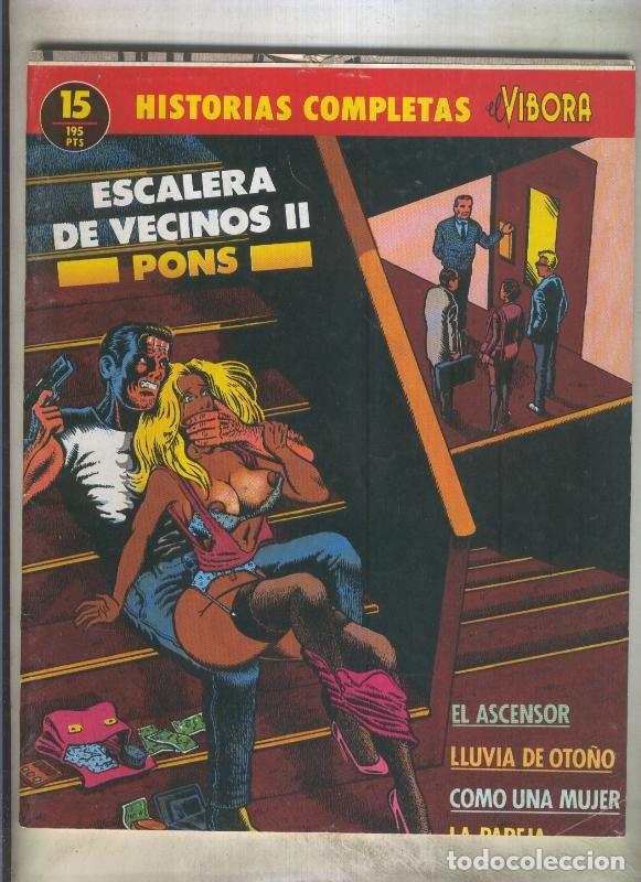 Fumetti: Historias completas de El Vibora numero 15: Escalera de Vecinos II (numerado 4 en trasera) - Pons