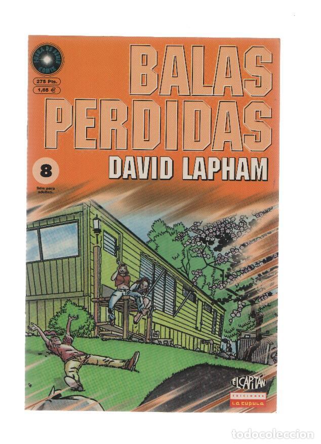 Comics: BALAS PERDIDAS, Numero 08: Suerte que la tengo a Ella - David Lapham (La Cupula 2000) - David Lapham
