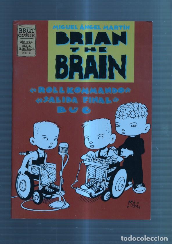 C&oacute;mics: Brut Comix : Brian The Brain numero 3 - Miguel Angel Martin - Foto 1