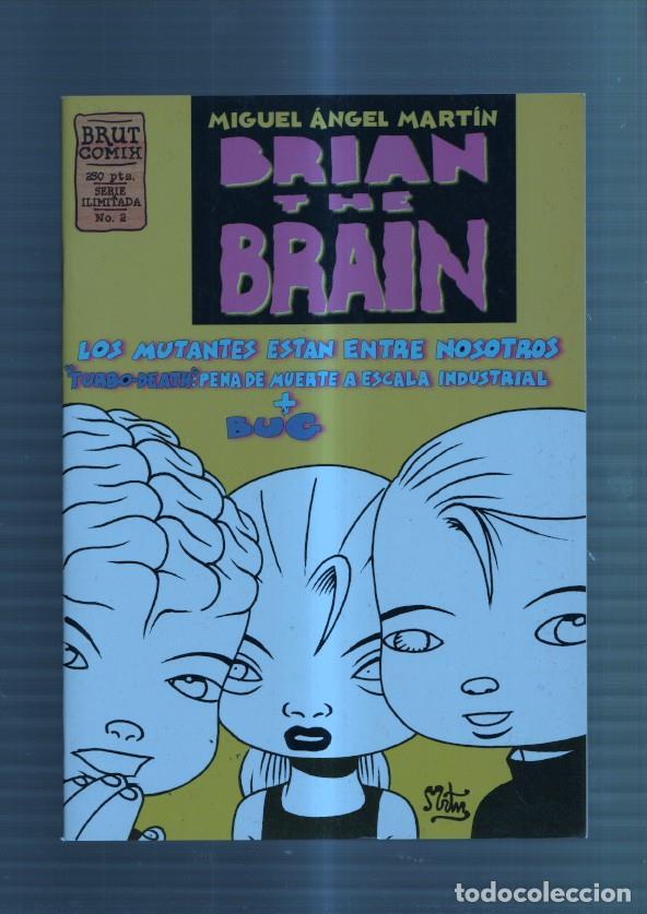 C&oacute;mics: Brut Comix : Brian The Brain numero 2 - Miguel Angel Martin - Foto 1