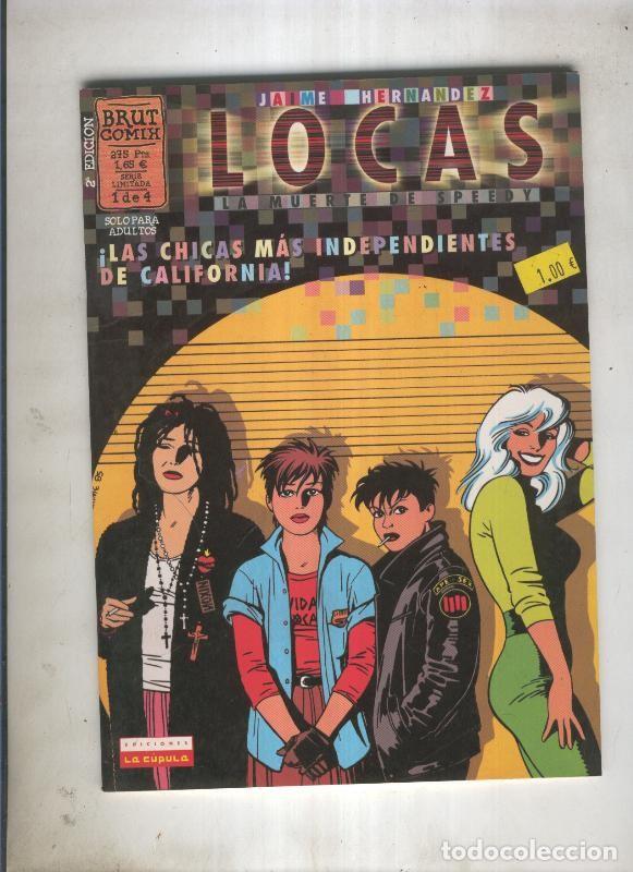 C&oacute;mics: Locas : la muerte de speedy numero 1 - Jaime hernandez - Foto 1