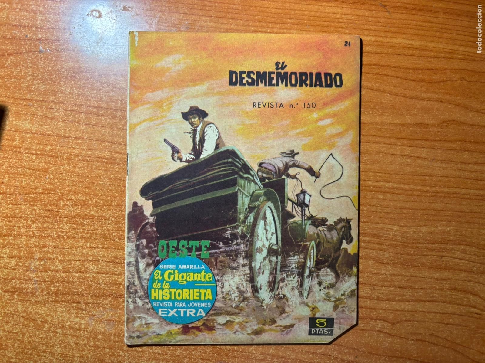 C&oacute;mics: OESTE N&ordm; 21 EL GIGANTE DE LA HISTORIETA SERIE AMARILLA EDITORIAL MANHATTAN