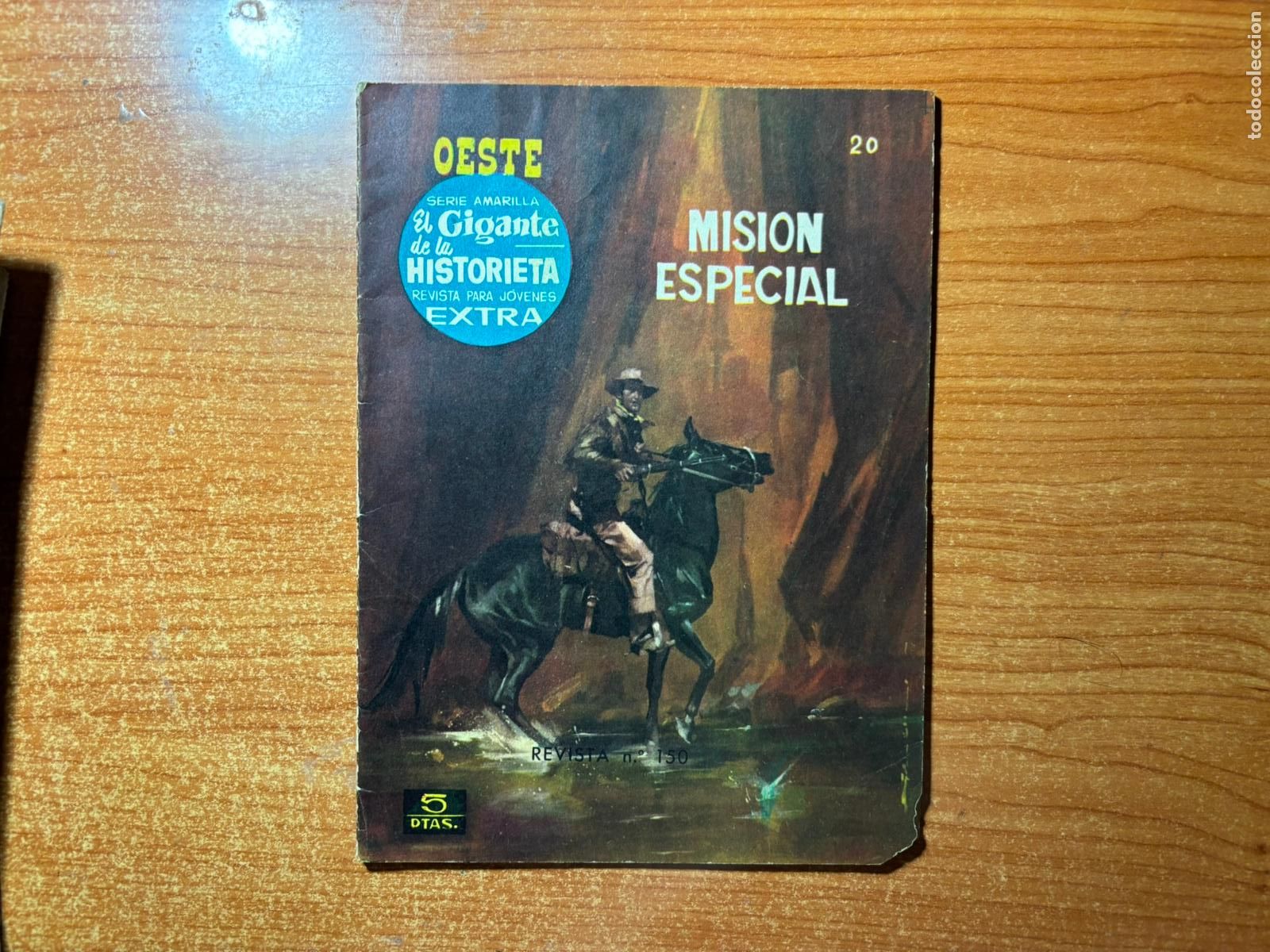 C&oacute;mics: OESTE N&ordm; 20 EL GIGANTE DE LA HISTORIETA SERIE AMARILLA EDITORIAL MANHATTAN