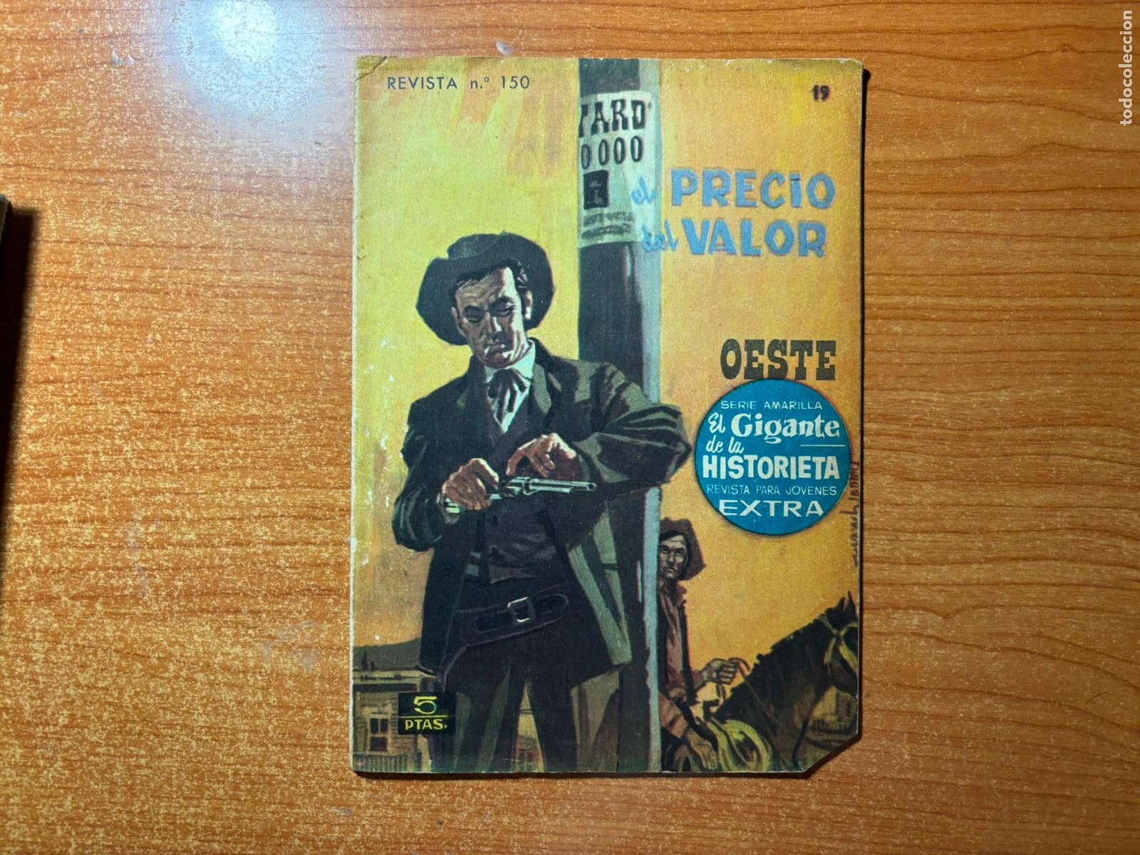 C&oacute;mics: OESTE N&ordm; 19 EL GIGANTE DE LA HISTORIETA SERIE AMARILLA EDITORIAL MANHATTAN