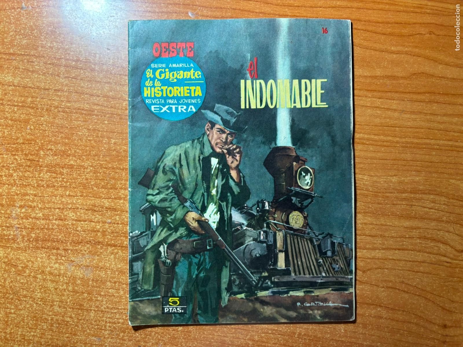 C&oacute;mics: OESTE N&ordm; 16 EL GIGANTE DE LA HISTORIETA SERIE AMARILLA EDITORIAL MANHATTAN